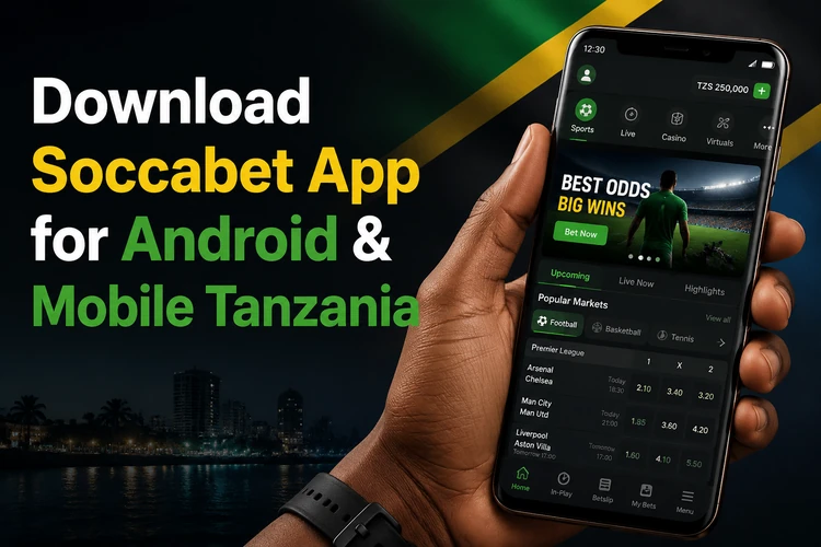 Download app SoccaBet for Android & Mobile Tanzania
