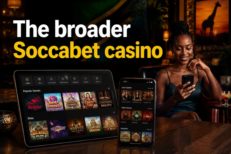 The broader Soccabet casino