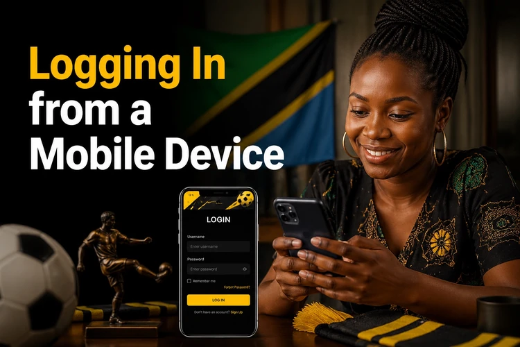 Logging In from a Mobile Device
