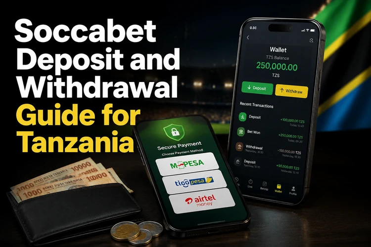 Soccabet Deposit and Withdrawal Guide for Tanzania